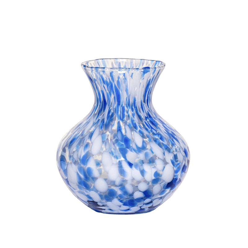 Puro 6" Vase, Blue