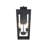 Messner Outdoor Wall Sconce in Black