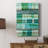 Teal Pattern II -Custom Wrapped Gallery Cavas-1713201418