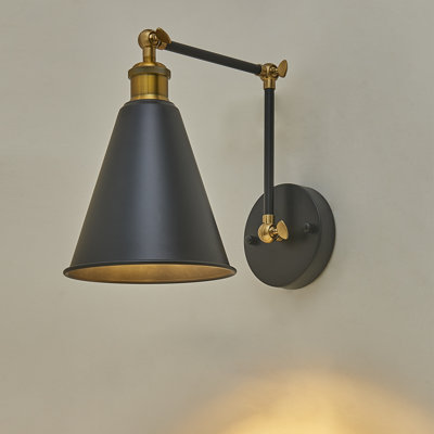 Usko 1 Light Swing Arm Wall Sconce