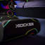 X Rocker Floor Game Chair in Black