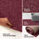 Latitude Run® Solid Color Hexagon Shape Area Rugs Cranberry