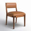 Chaise d'appoint en cuir Bilbrey-524921006-524921007