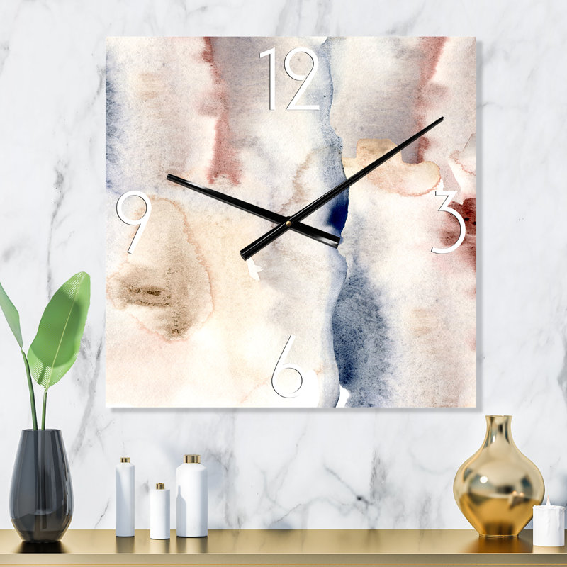 Horloge murale pastel, Très grand