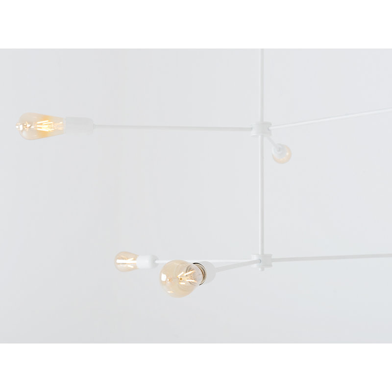 Triso 6 - Light Unique/Statement Pendant, White