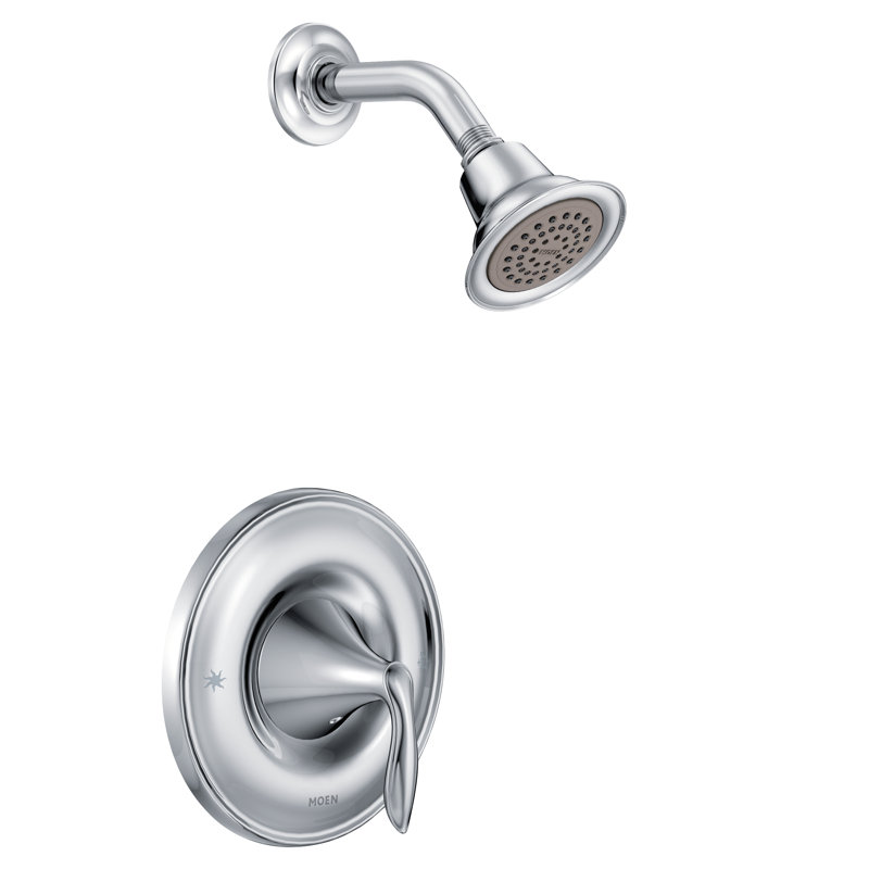 Moen Eva Posi-Temp Shower Faucet Trim Kit, Valve Required, Chrome