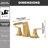 Widespread 2-handle Bathroom Faucet with Drain Assembly-92370903