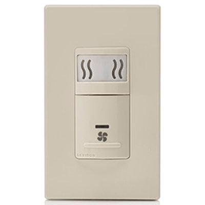 Interrupteur de commande de ventilateur unipolaire Leviton