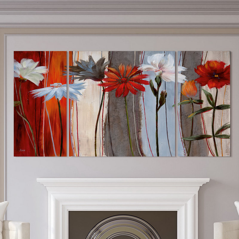 " Spring Debut " Painting Print, 40" H x 80" W x 1.5" D