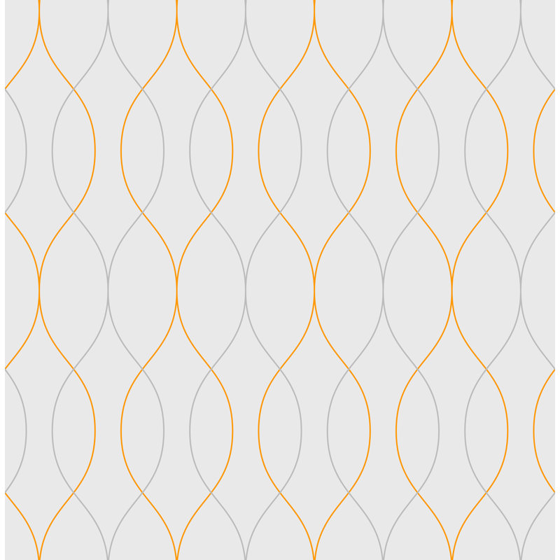 Rouleau de papier peint adhésif l 10 pi x l 24 po wave Dunbarton
