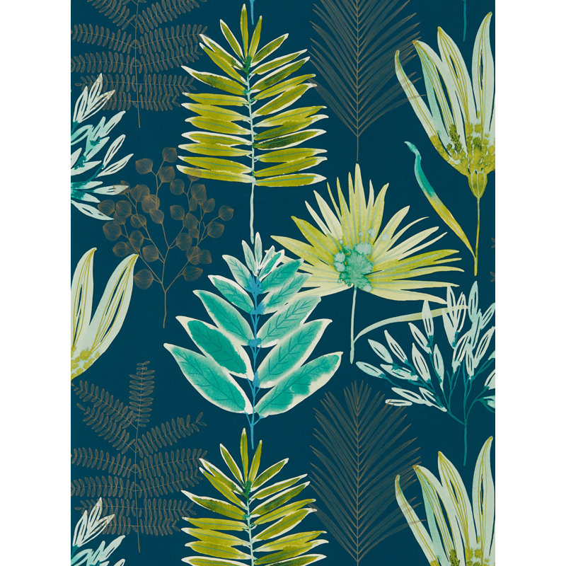 Yasuni Wallpaper, Emerald/Zest