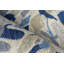 Botanica Navy/Ivory/Multi New Zealand Wool hand-tufted Area Rug-2102061609
