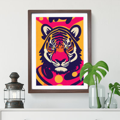 Tiger Abstract - Framed Print