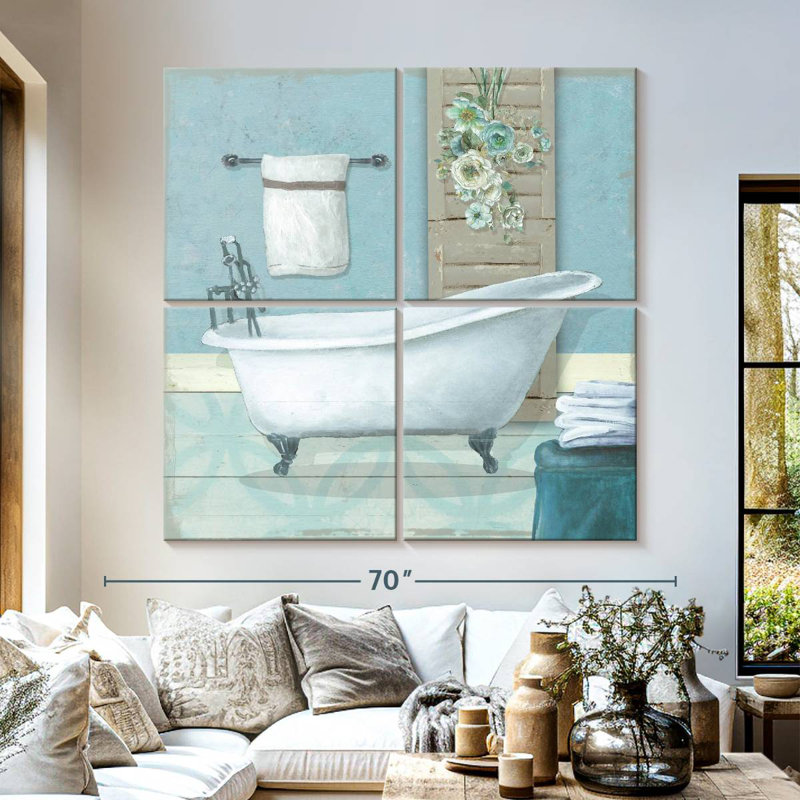 Bain bleu sarcelle Kerrick I