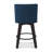 Counter Height Bar Stools, 26 Inch Seat Height Upholstered Swivel Bar Stools with Back Set of 2-94889869