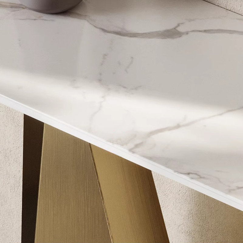 Console luxueuse de style italien., H 33,4 po x l 62,9 po x P 13,7 po
