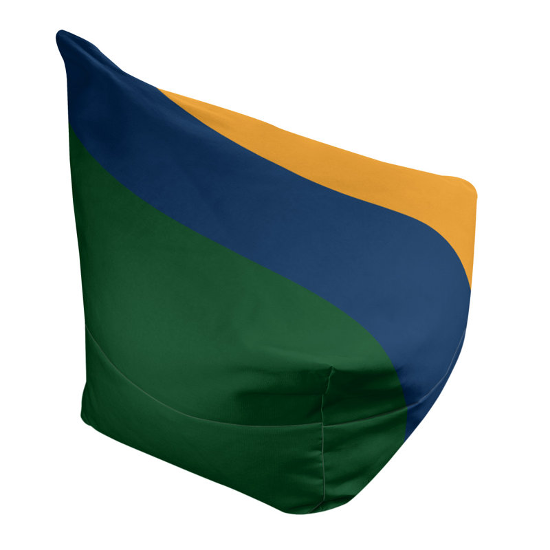 Housse de sac de pois standard Utah, 2 po x 38 po x 42 po, Vert / bleu marine / doré