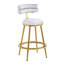 Ensemble de 2 tabourets de comptoir 27,65 po Modern-119320458