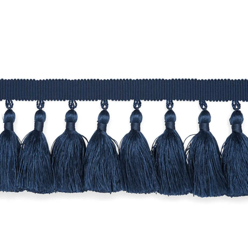 Valentin Silk Tassel, Navy