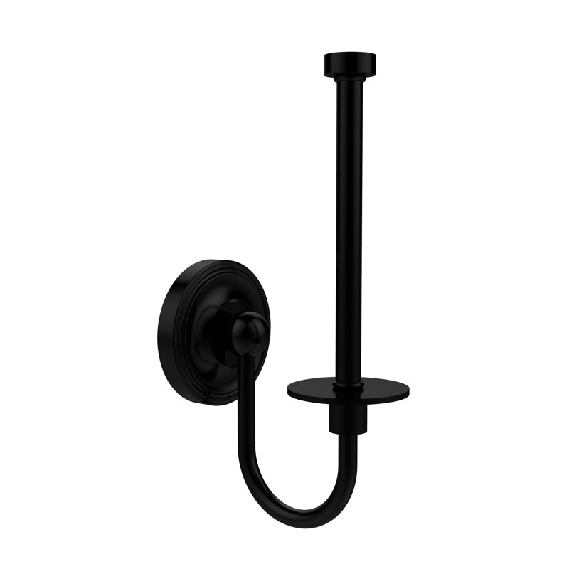 Porte-papier droit debout Gober, Noir mat