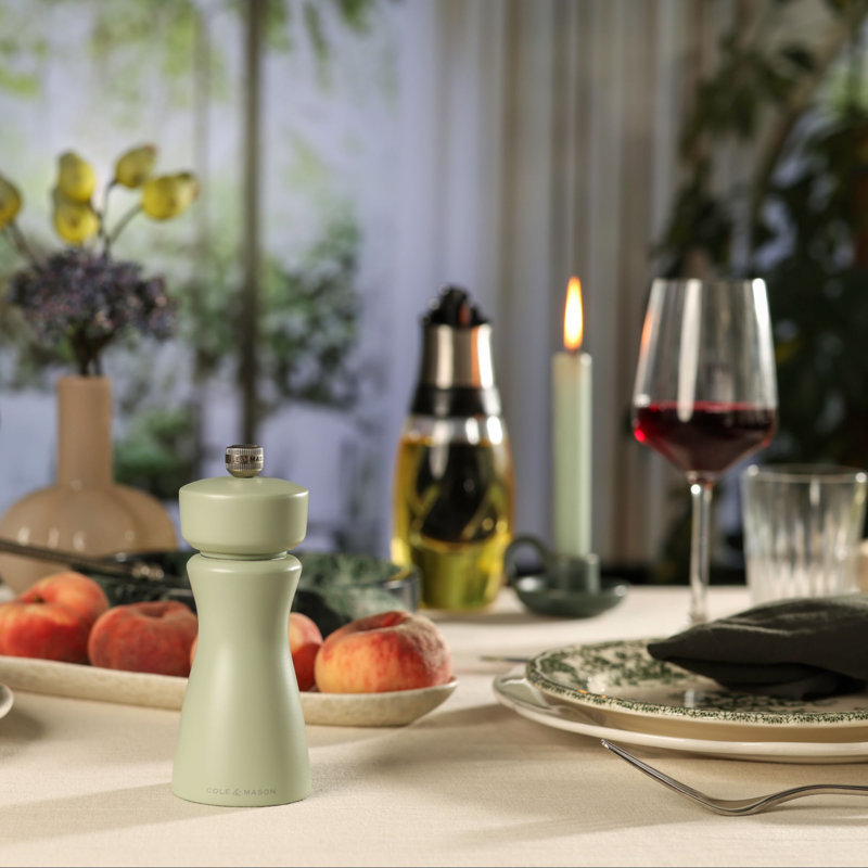 Brand No Power Source Required / Manual Salt & Pepper Shaker, Sage