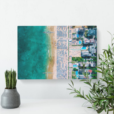 Lido Di Jesolo In Italy - Wrapped Canvas Print
