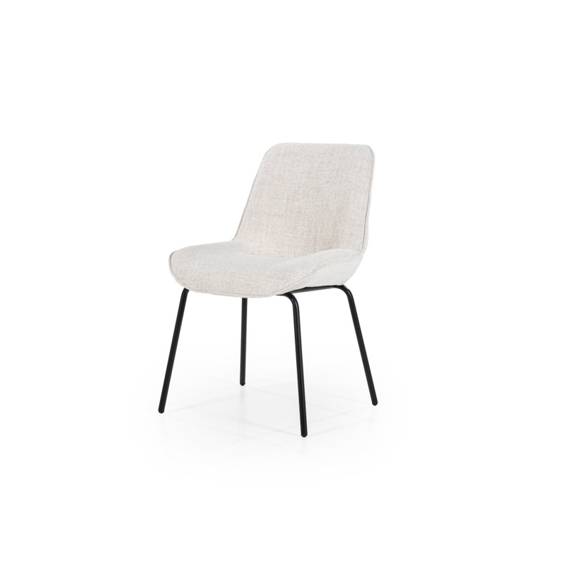 Dining Chair Upholstered Dining Chair, White