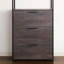 Armoire en bois avec 3 tiroirs et une tablette