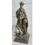 Figurine de sculpture Capulet Cowboy avec corde en bronze