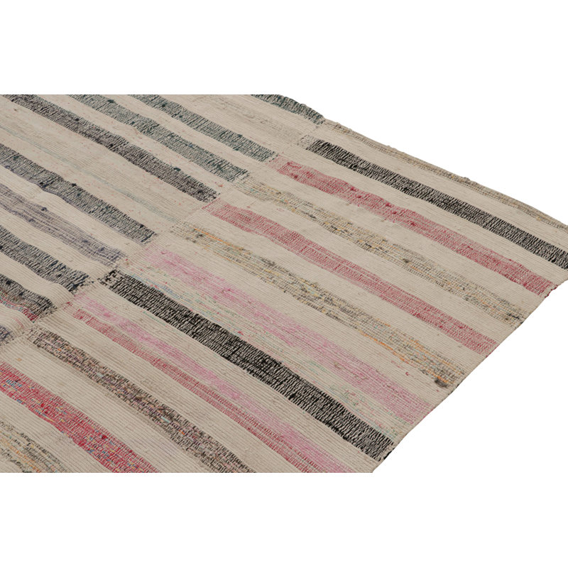Handmade Wool Area Rug, Rectangle 6'11" x 9'10"