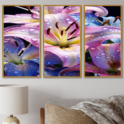 Rutz - ensemble de reproductions d'art mural Lily