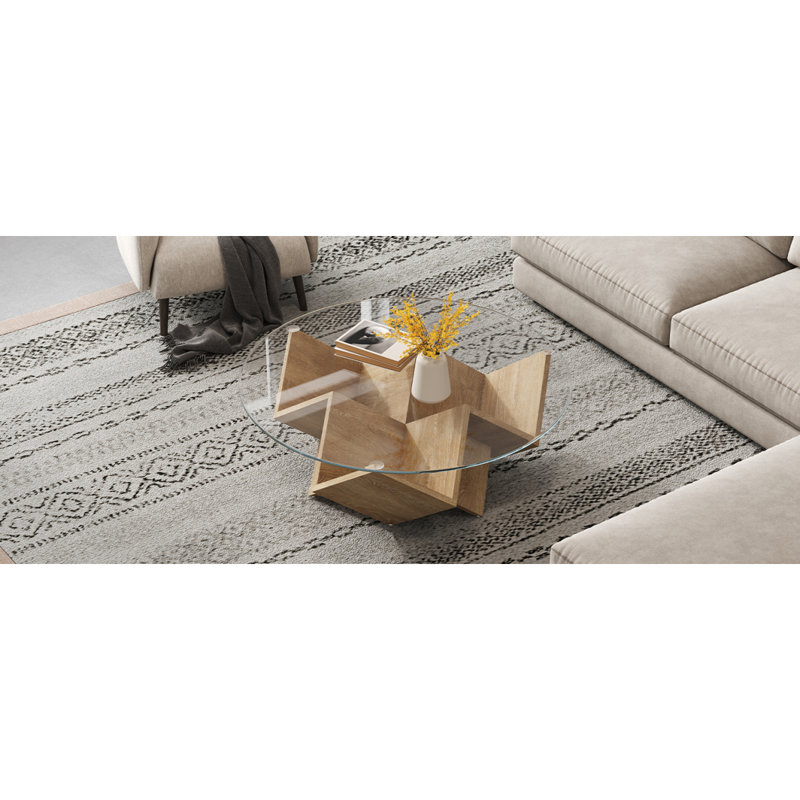 Table basse The The Round, Noir