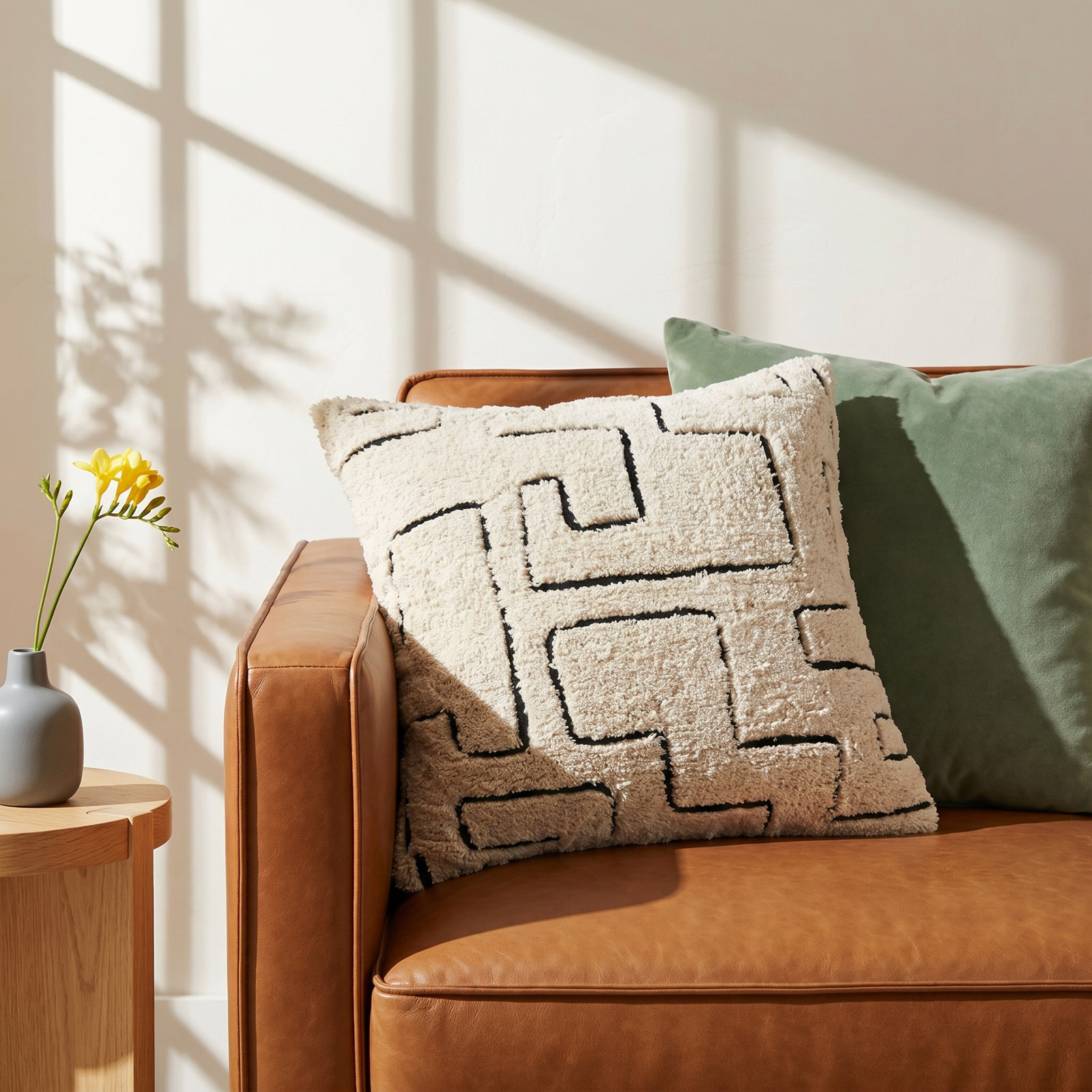 Navya Collection 20" x 20" Throw Pillow