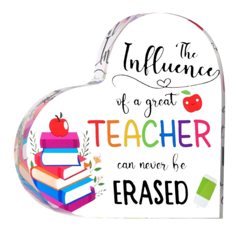 Presse-papiers en acrylique Great Teacher Influence
