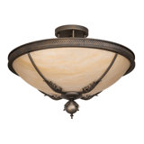 Hoja 4 - Light Semi Flush Mount