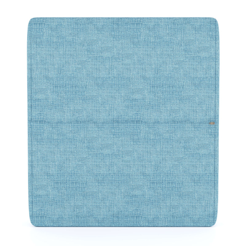 Sunbrella® Outdoor Ottoman Cushion, Cast Horizon Sunbrella® Plainweave, 4" H x 22" W x 20" D