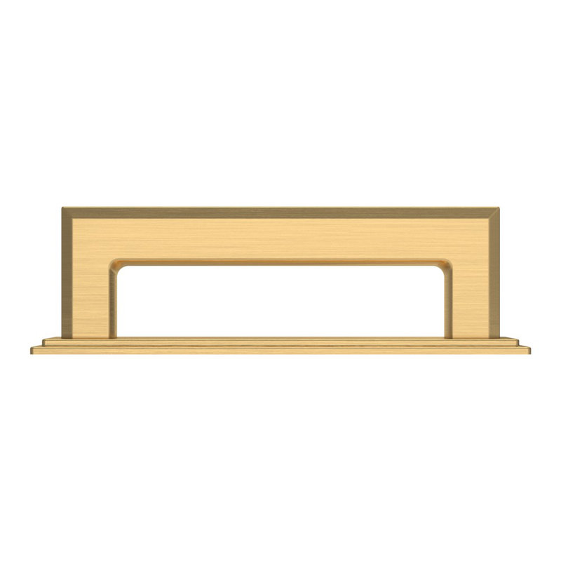 4940 Transitional Back Plate, Satin Brass