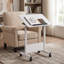 Adjustable Height Solid Wood Iron Computer Desk-320701595