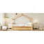 Lit en bois avec lit gigogne simple-887574705