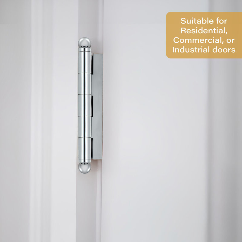 2.5'' x 2'' Butt Bearing Hinge, Polished Chrome
