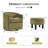 24.4" W Contemporary Upholstered Soft Swivel Barrel Chair And Ottoman-1228928564-1227295326
