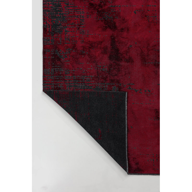 Tapis rouge / noir Rapture, Rectangle 7 pi 10 po x 11 pi 2 po