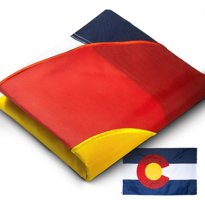 Anley EverStrong Series - Drapeau de l'État du Colorado - H 36 po x H 60 po
