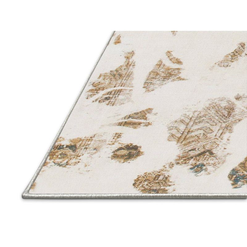 Skippack Abstract Indoor Rug, Runner 2' x 5'