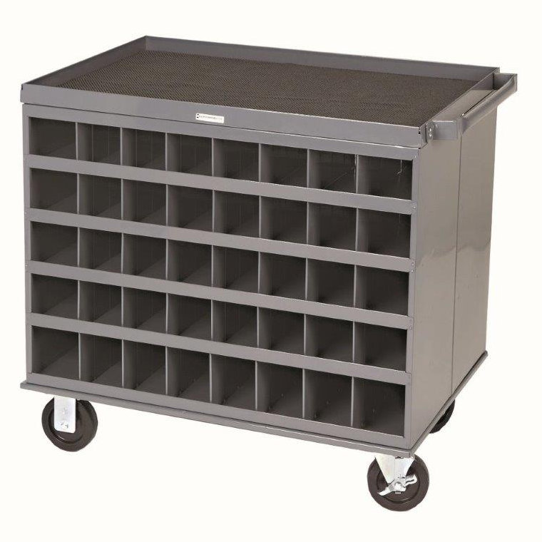 Chariot utilitaire avec bacs de 80