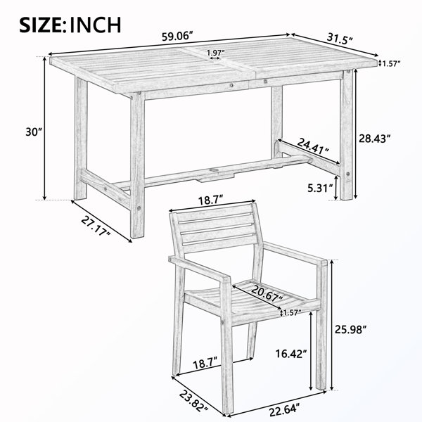 Dimensions du produit
