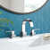 Vero Widespread Bathroom Faucet 3 Hole, 2-handle Bathroom Sink Faucet with Drain Assembly
