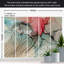 Murale abstraite pelez et collez - Composition d'encre 3D-531735432