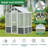 6' W x 4' D Greenhouse