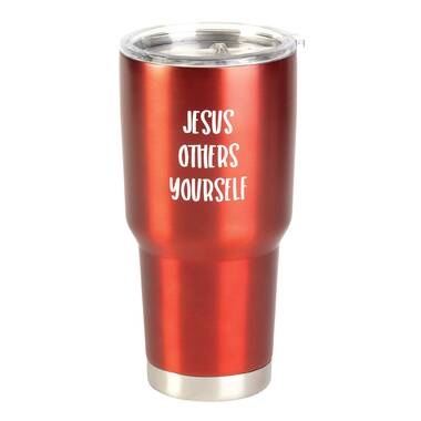 Dicksons, Man of God Tumbler, Stainless Steel, Silver, 30 ounces, Mardel